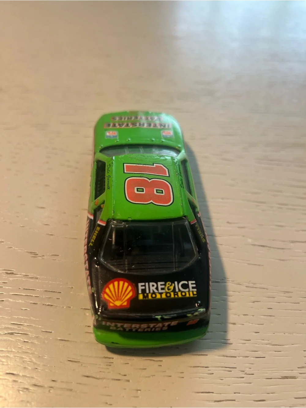 Interstate Batteries #18 Dale Jarrett Die-cast Car 1:43 -FBW NASCAR Chevy Lumina